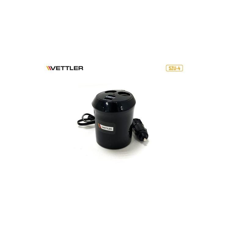 Прикуриватель-разветвитель (2 гнезда+2 USB)**