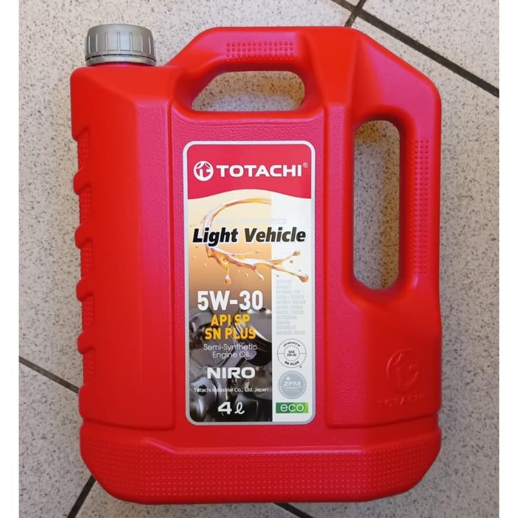 Масло моторное 5W30 п/синт. (4л) API SP/SN Plus "TOTACHI" (для бензиновых двигателей)*