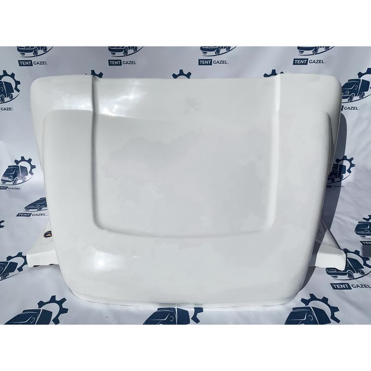 Спойлер на Газель Некст (2,5м.) Белый "Премиум дизайн" (рамка, крепеж, рассеиватели) Стелс