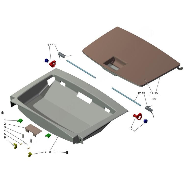 Короб кармана для документов на Газель Бизнес