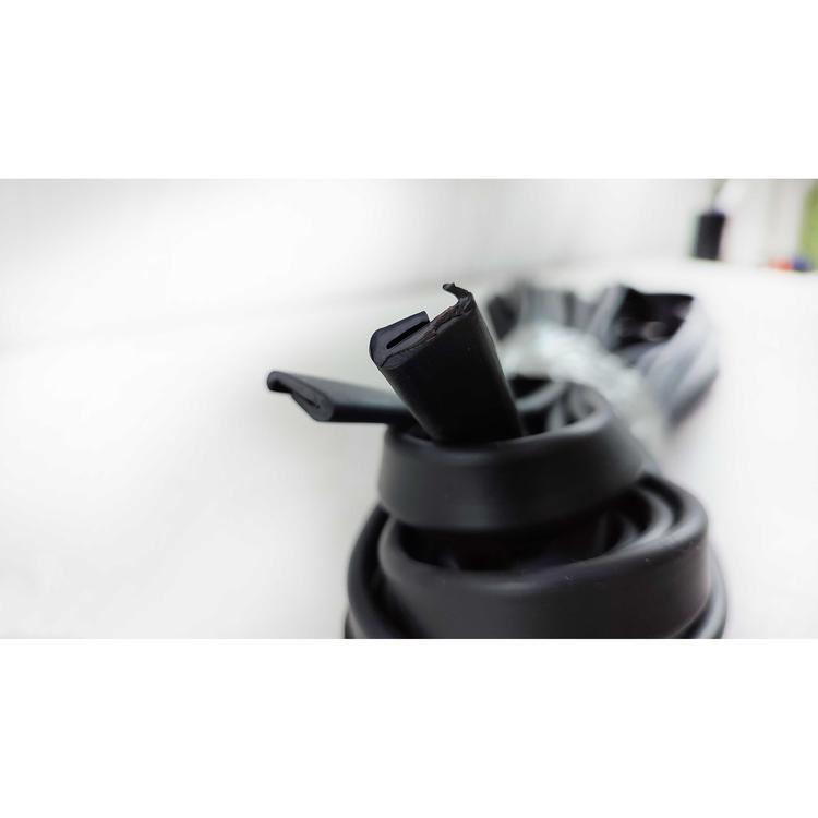 Уплотнитель водостоков крыши на Газель, Соболь, 2217, 3221 (компл 3 шт.) резина (LV-avto)