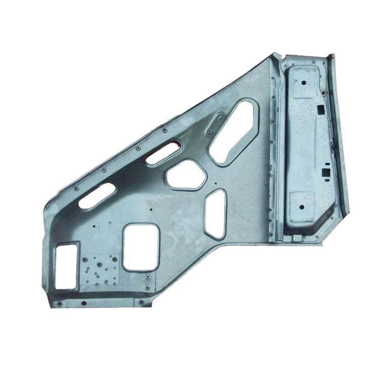 Брызговик (кронштейн, скелет) крыла кабины на Газель старого образца (в сборе с усилителем) левый