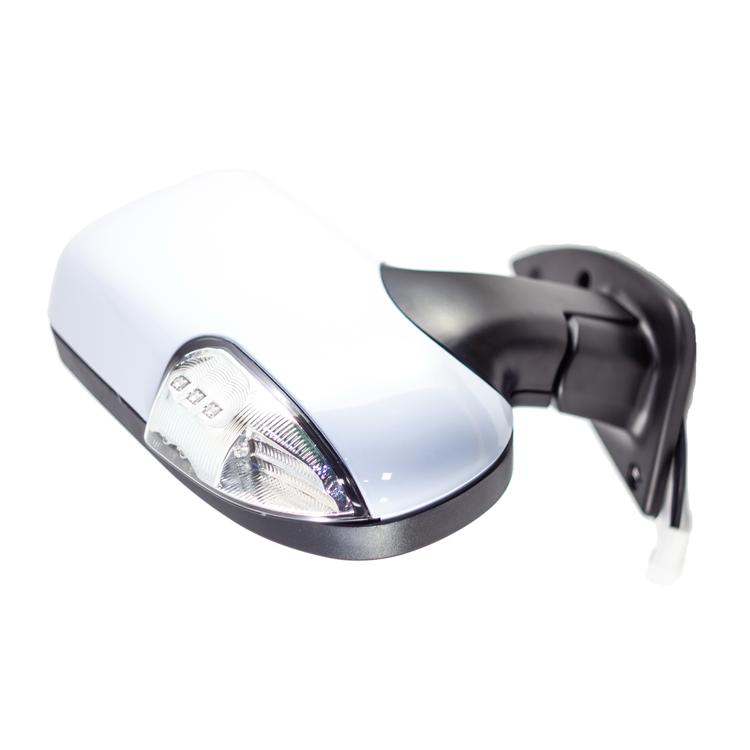 Зеркало на Газель, Газель Бизнес (белое) с повторителем, правое (SKV-Lighting)