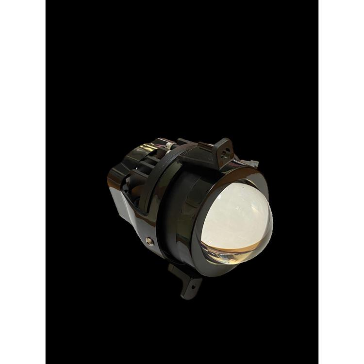 Противотуманные фары (ПТФ) на Газель 89W усиленной мощности, с линзой "ЦИКЛОП" (2 режима белый/желтый) комплект