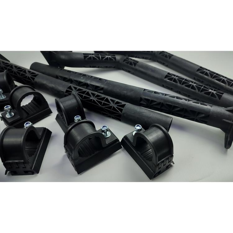 Кронштейн крепления (к трубе) подкрылка "Тюнинг" на Газель (борт/будка)