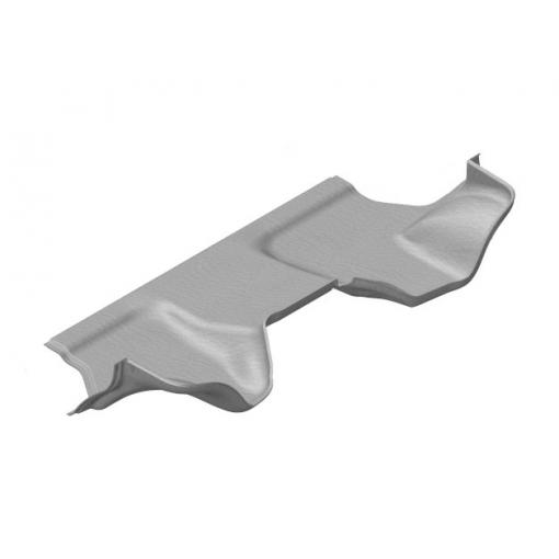 Коврик пола Газель Некст (ЦМФ, Борт) кабины передний, штатный рычаг КПП на панели "Оригинал"