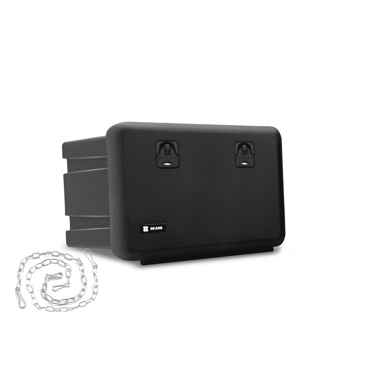 81508 Ящик инструментальный пластиковый 852х529х468 V=140л, нагр=70 кг, SKARB фото 6