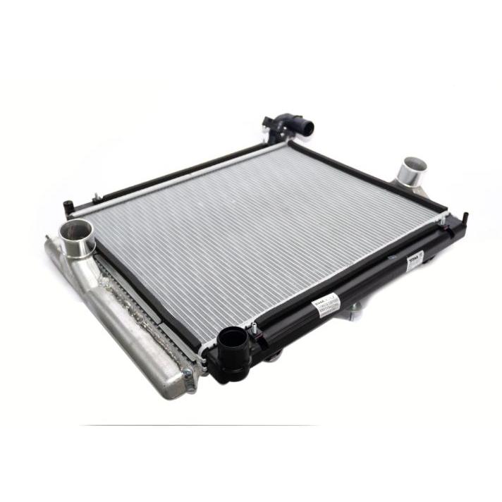 Радиатор охлаждения на Газель Бизнес дв. Cummins 2.8 (блок, радиатор и интеркулер) алюминиевый "TRM" Оригинал