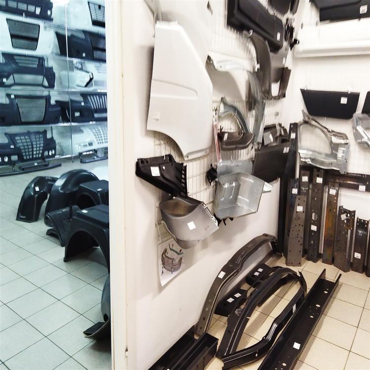 Ремонтная деталь (№ 40) Панель бампера заднего (юбка) на Газель 2705 Оригинал