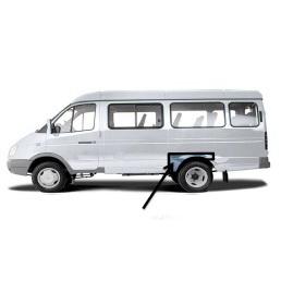 Ремонтная деталь (№26) Накладка наружная крыла заднего (арка) на Газель (2705; 3221 ) левая