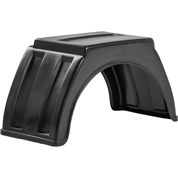 Подкрылок на Газель (борт/будка) задний цельный, пластик, квадратный с бортиком (шт.)