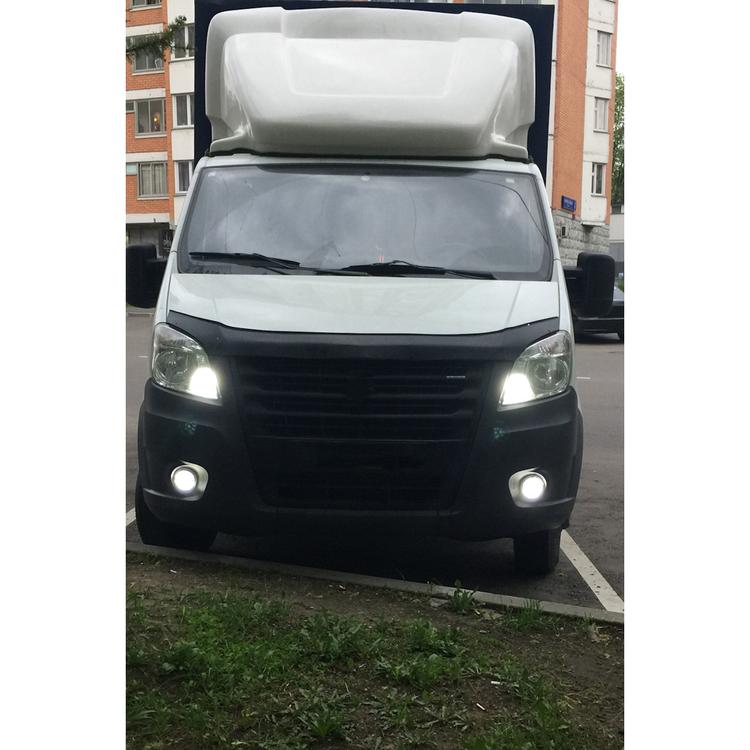 Противотуманные фары (ПТФ) на Газель 70W усиленной мощности (2 режима белый/желтый) к-т. ТехАвтоСвет