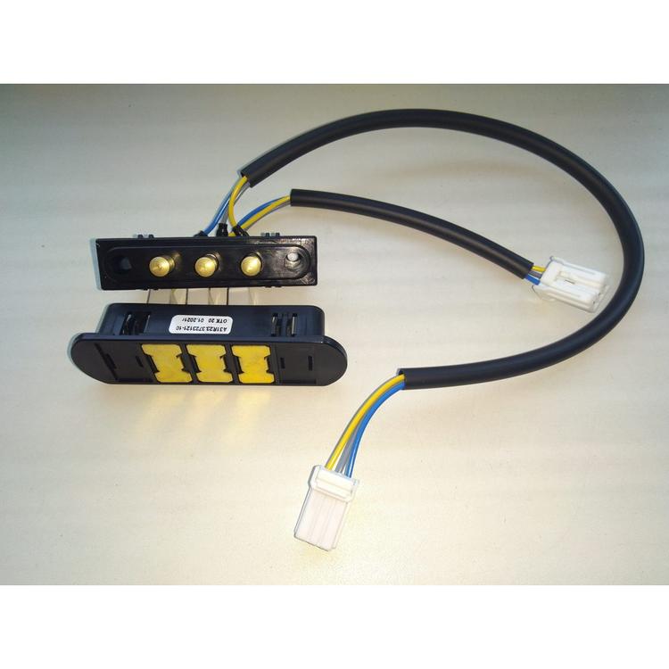 Контактная группа замка двери Газель Некст ЦМФ задка левой двери 3кон. с чехлом Оригинал