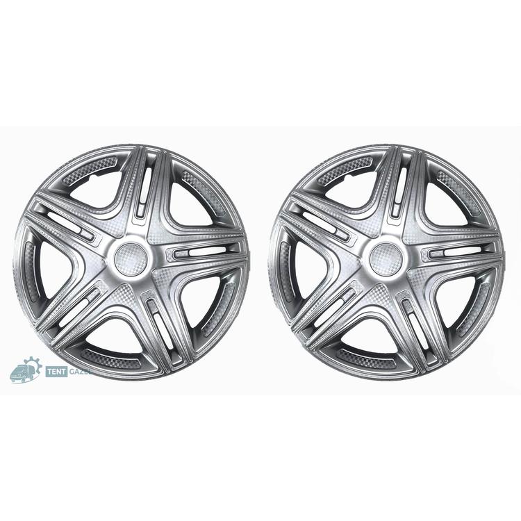 Колпаки ДАКАР серебро /R-16 (Ростов) (Задние)*