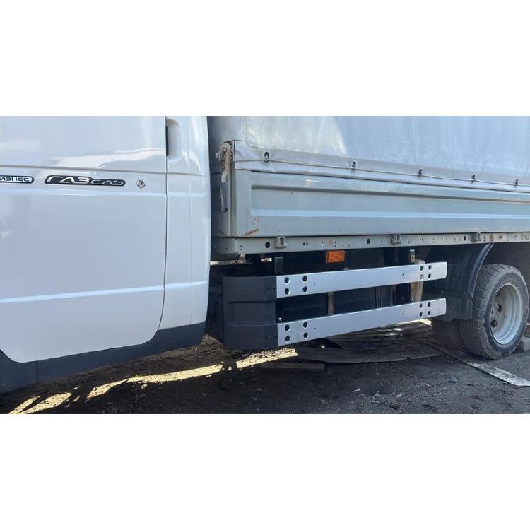 Защита топливного бака на Газель/Газон  (компл. 2 шт.)