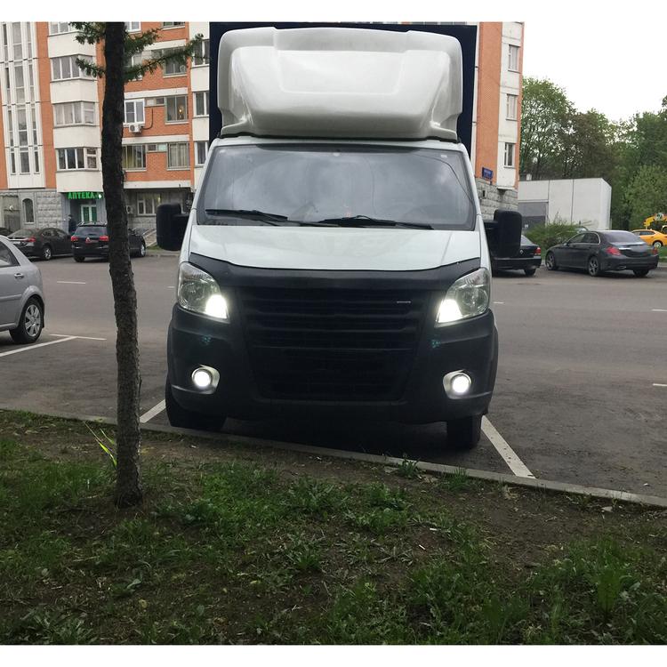 Противотуманные фары (ПТФ) на Газель 50W усиленной мощности (2 режима белый/желтый) к-т. ТехАвтоСвет