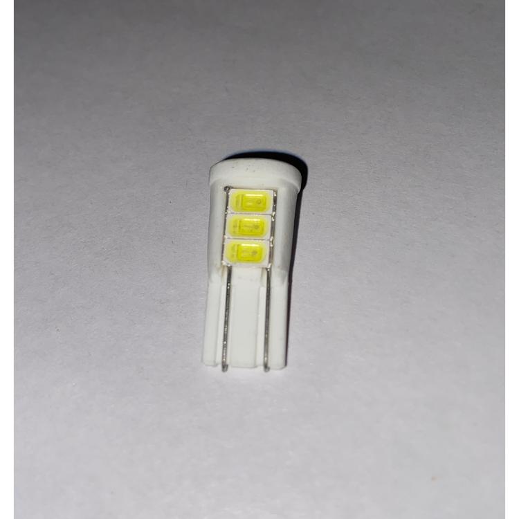 Лампа 12V-5W светодиод, в габарит передней фары на Газель (без цоколя)